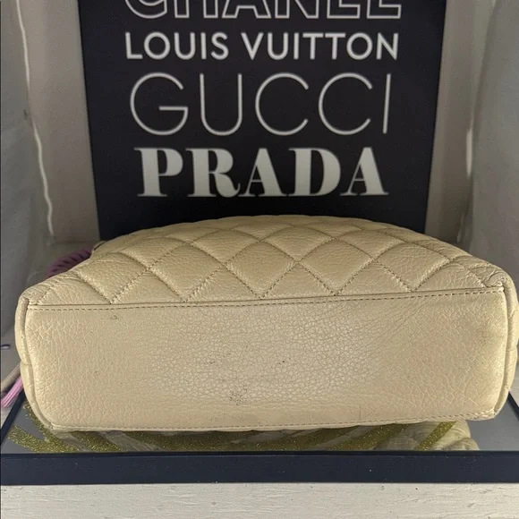 Kate Spade Quilted Beige and Pink Shoulder Bag - Picture 9 of 12